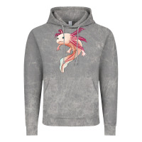 Cloud Rock axolotl Vintage Hoodie - Jasminsmagicworld