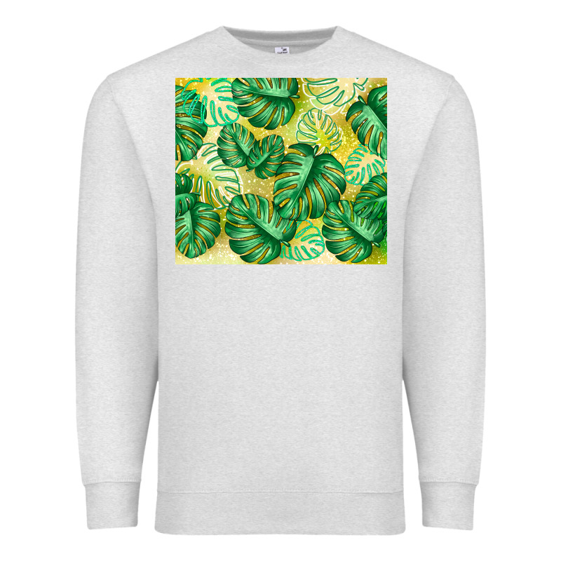 Monstera Leaf Premium Sweatshirt by TumblerDesignByShophia | Teevron