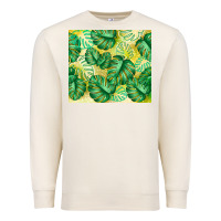 Sandshell monstera leaf Premium Sweatshirt - TumblerDesignByShophia