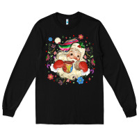 Mexican Christmas Santa Long Sleeve Tee | Teevron