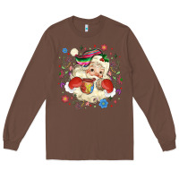 Chestnut mexican christmas santa Long Sleeve Tee - MaliasSmallBusiness