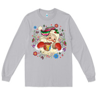 Moon Dust mexican christmas santa Long Sleeve Tee - MaliasSmallBusiness