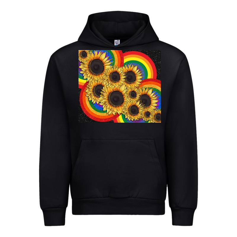 Pride Sunflower Tumbler Urban Hoodie by FaDigitalArtStudio | Teevron