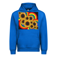 Cobalt Pride sunflower tumbler Urban Hoodie - FaDigitalArtStudio