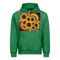 Emerald Pride sunflower tumbler Urban Hoodie - FaDigitalArtStudio