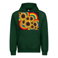 Forest Green Pride sunflower tumbler Urban Hoodie - FaDigitalArtStudio