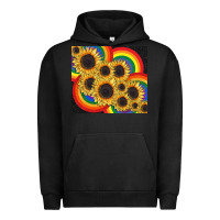 Pigment Black Pride sunflower tumbler Urban Hoodie - FaDigitalArtStudio