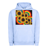 Pigment Grape Ice Pride sunflower tumbler Urban Hoodie - FaDigitalArtStudio