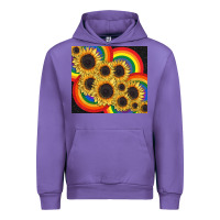 Tulip Pride sunflower tumbler Urban Hoodie - FaDigitalArtStudio