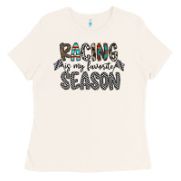 Bone Racing Is My Favorite Season Ladies Tee - CowhideDigitalArt