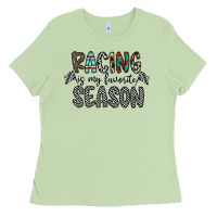Matcha Racing Is My Favorite Season Ladies Tee - CowhideDigitalArt