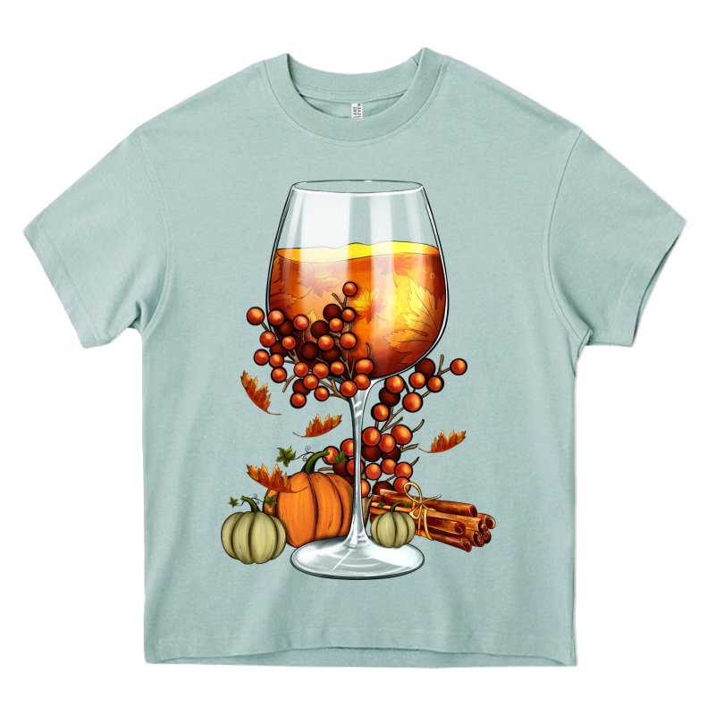 Thanksgiving Fall Heavy Core Tee by FaDigitalArtStudio | Teevron