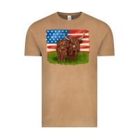 Vintage Camel American cows Vintage Tee - MaliasSmallBusiness