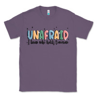 Lavender unafraid Classic Tee - MaliasSmallBusiness