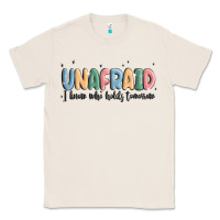 Natural unafraid Classic Tee - MaliasSmallBusiness