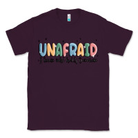 Plum unafraid Classic Tee - MaliasSmallBusiness