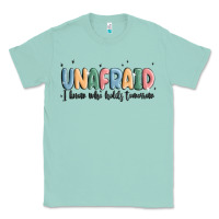 Seafoam unafraid Classic Tee - MaliasSmallBusiness