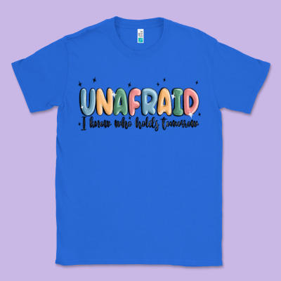 Unafraid Classic Tee Designed By Maliassmallbusiness