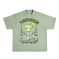 Oil Green margarita social club Urban Heavy Tee - MaliasSmallBusiness