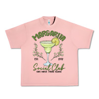 Salmon margarita social club Urban Heavy Tee - MaliasSmallBusiness