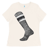 Bone black sock fa element Ladies Tee - FaDigitalArtStudio