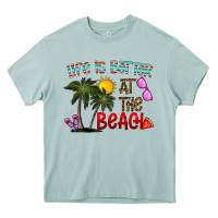 Arona life is better at the beach Heavy Core Tee - CowhideDigitalArt