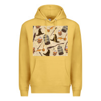 Antique Gold wizard items Premium Hoodie - TumblerDesignByShophia