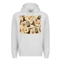 Dove Grey wizard items Premium Hoodie - TumblerDesignByShophia