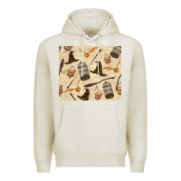 Oatmeal Heather wizard items Premium Hoodie - TumblerDesignByShophia