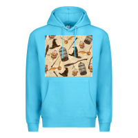 Ocean Blue wizard items Premium Hoodie - TumblerDesignByShophia
