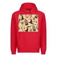 Red wizard items Premium Hoodie - TumblerDesignByShophia
