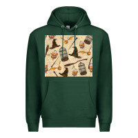 Sports Green wizard items Premium Hoodie - TumblerDesignByShophia
