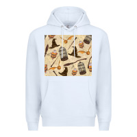 White wizard items Premium Hoodie - TumblerDesignByShophia