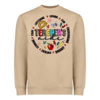 Mushroom teachers aide Heavyweight Sweatshirt - MaliasSmallBusiness