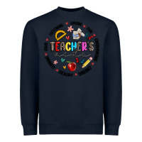 Navy teachers aide Heavyweight Sweatshirt - MaliasSmallBusiness