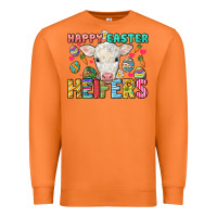 Carrot Happy Easter Heifers Easter Day Premium Sweatshirt - HowdyJamesFarm