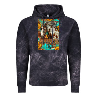 Cloud Black Western Ranch Life Mustang Horse Vintage Hoodie - LillyAllenDesigns
