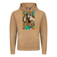 Vintage Camel Western Ranch Life Mustang Horse Vintage Hoodie - LillyAllenDesigns
