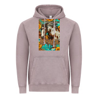 Vintage Zinc Western Ranch Life Mustang Horse Vintage Hoodie - LillyAllenDesigns