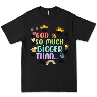 Black god is bigger Premium Tee - JahusDesignShop