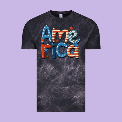 America Vintage Tee Designed By Maliassmallbusiness