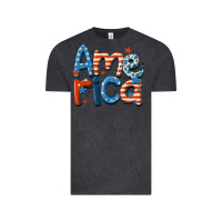 Vintage Black america Vintage Tee - MaliasSmallBusiness