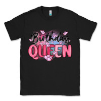 Black birthday queen Classic Tee - MaliasSmallBusiness