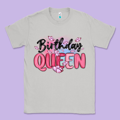 Birthday Queen Classic Tee Designed By Maliassmallbusiness