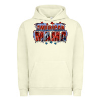 Pigment Pistachio American Mama Mother's Day Urban Hoodie - FaDigitalArtStudio