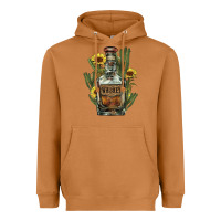 Meerkat Western whiskey bottle Heavyweight Hoodie - HowdyJamesFarm