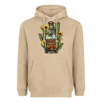 Mushroom Western whiskey bottle Heavyweight Hoodie - HowdyJamesFarm