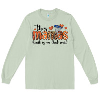 Matcha this mamas heart is on that court Long Sleeve Tee - MaliasSmallBusiness