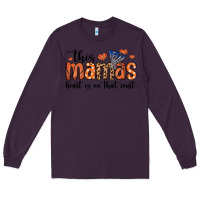 Plum this mamas heart is on that court Long Sleeve Tee - MaliasSmallBusiness