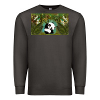 Smoke cute panda Premium Sweatshirt - TumblerDesignByShophia